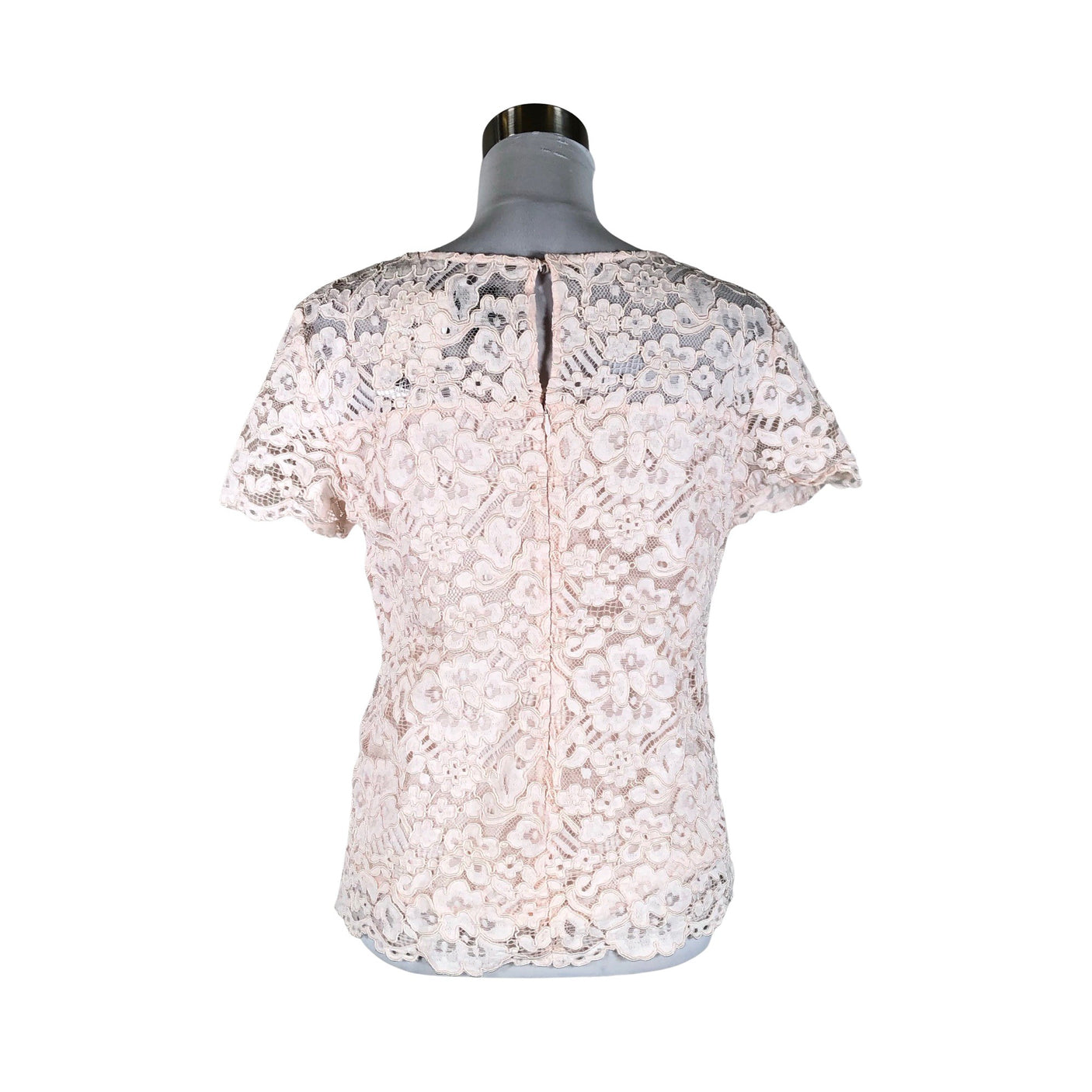 Unisex Ril's - Short-sleeved blouse, size 40 - Light pink (2)