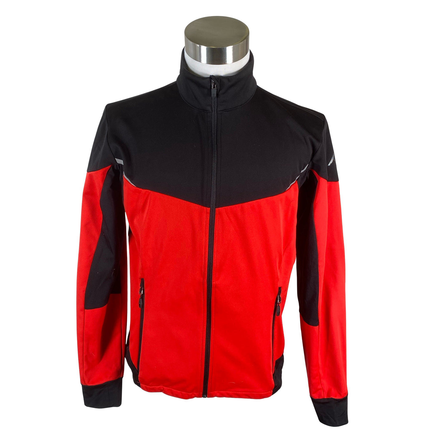 Unisex Rukka - Fleece jacket, size M - Red (1)
