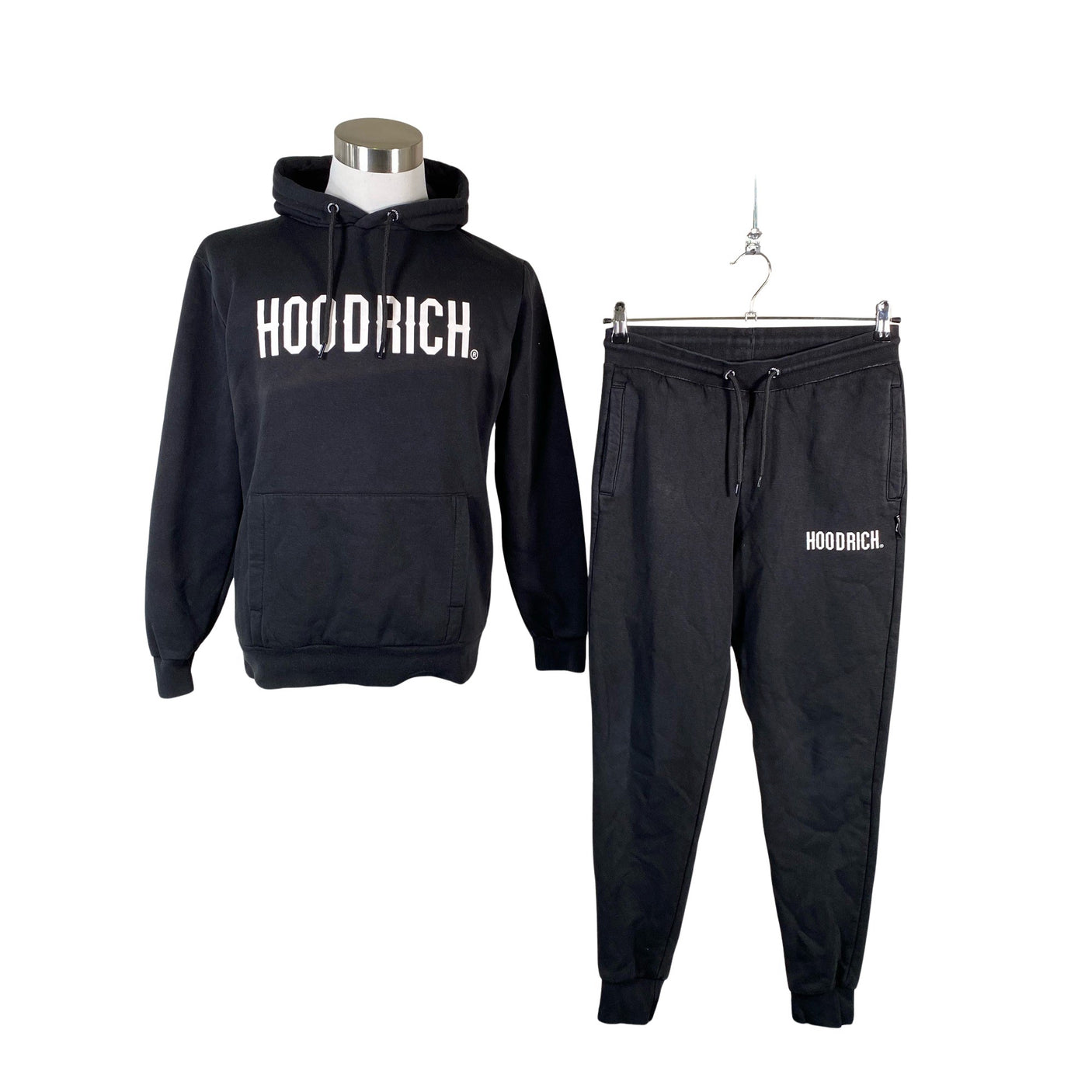 Unisex Hoodrich - Sweatshirt and pants set, size S - Black (1)