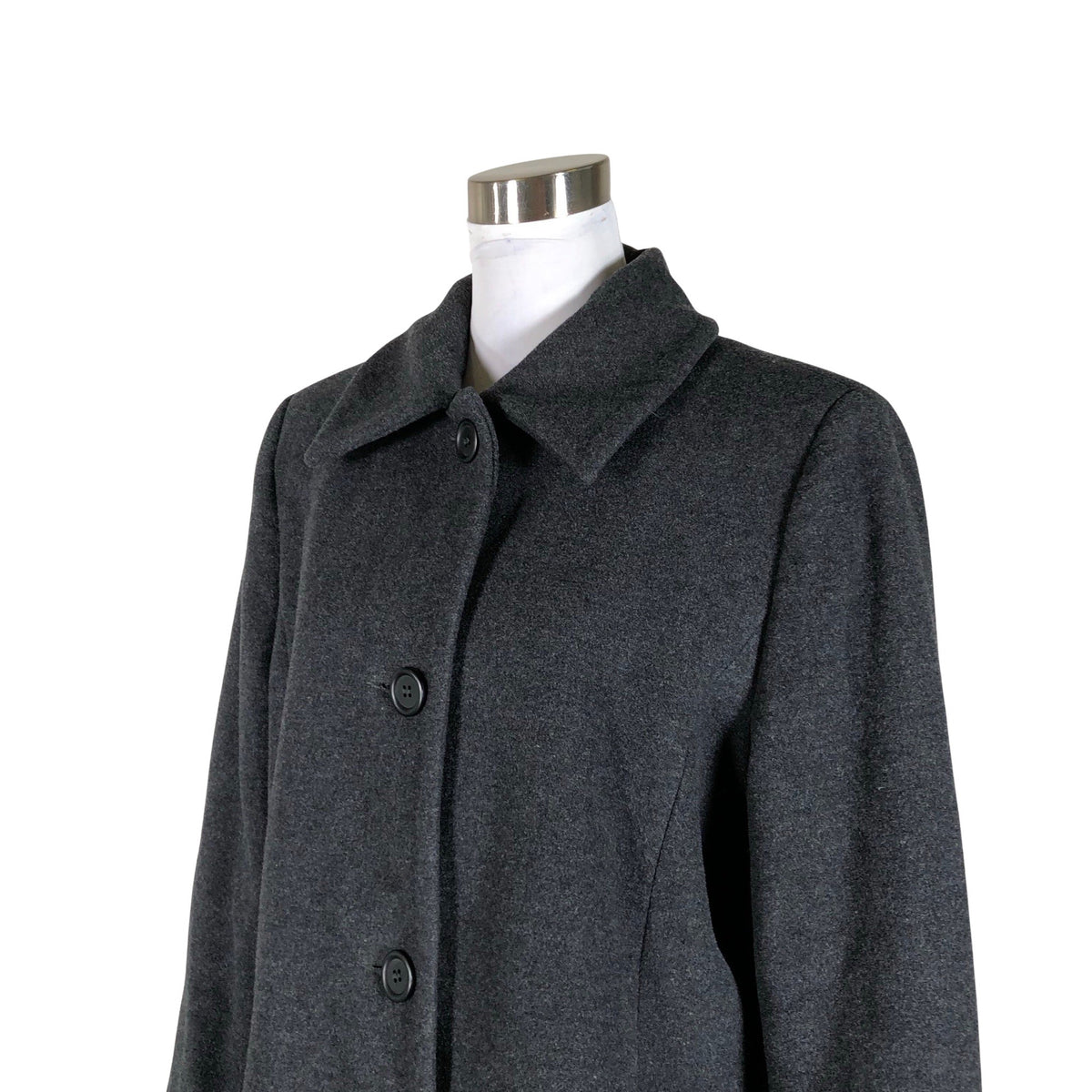 Unisex Etcetera - Wool coat, size 38 - Gray (3)
