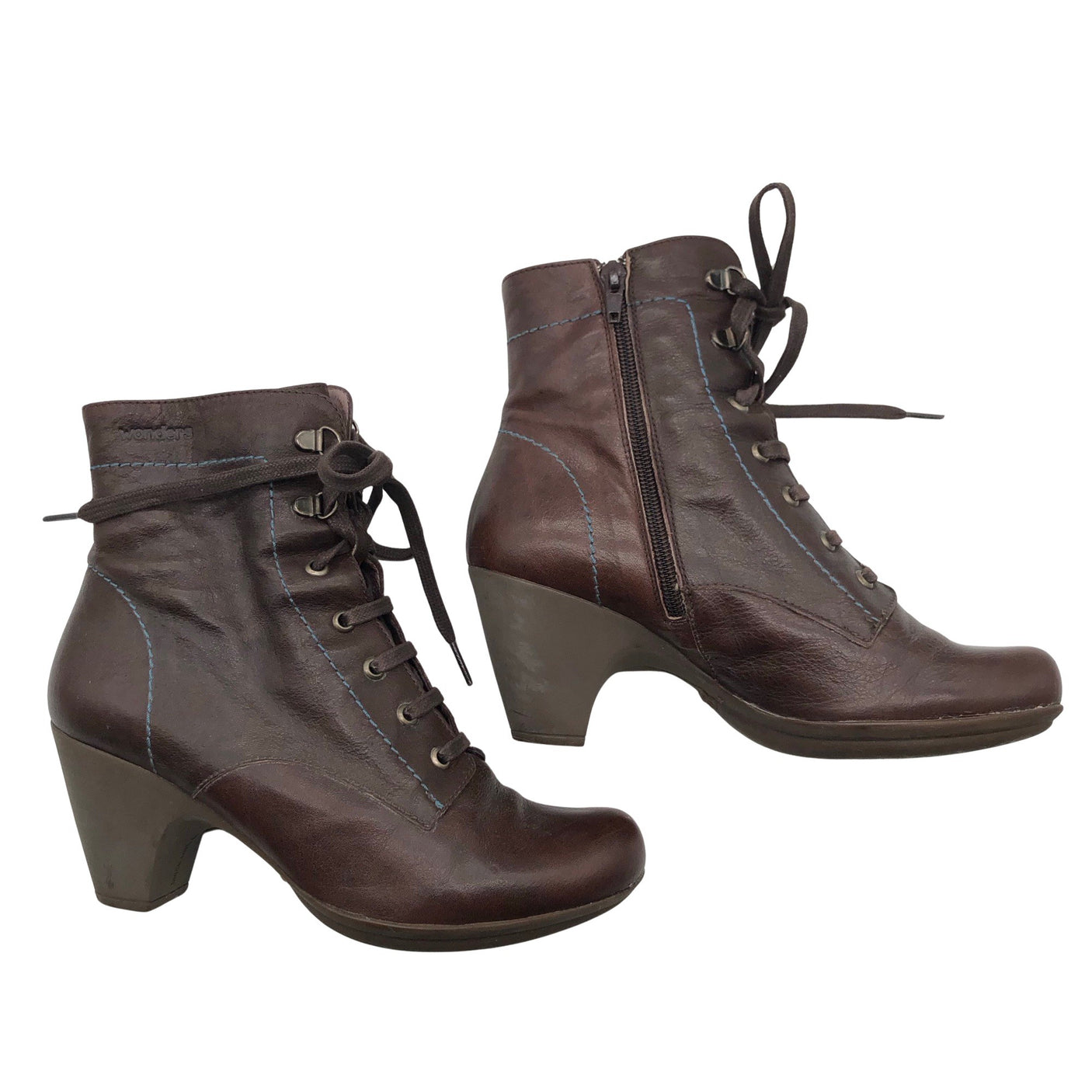 Unisex Wonders - Ankle boots, size 39 - Brown (1)