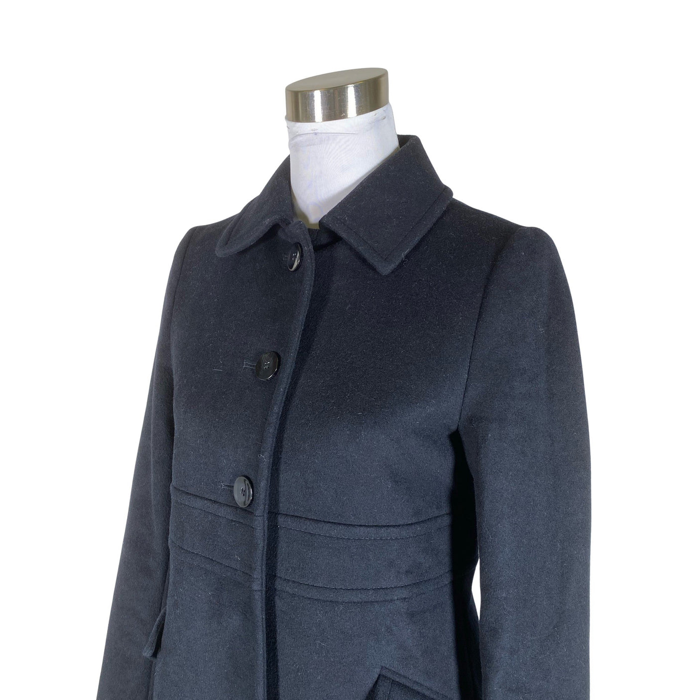 Unisex Hugo Boss - Wool coat, size 34 - Blue (3)