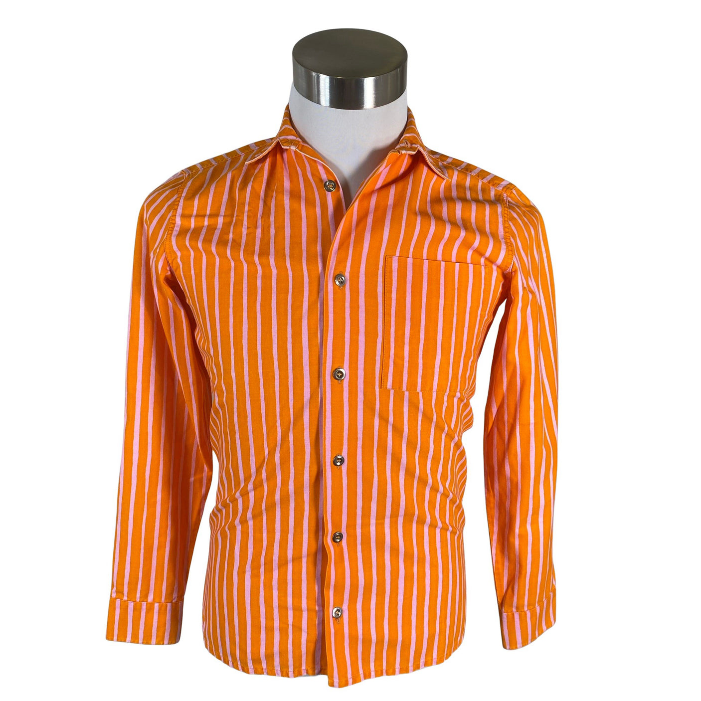 Unisex Marimekko - Collared shirt, size XS - Orange (1)