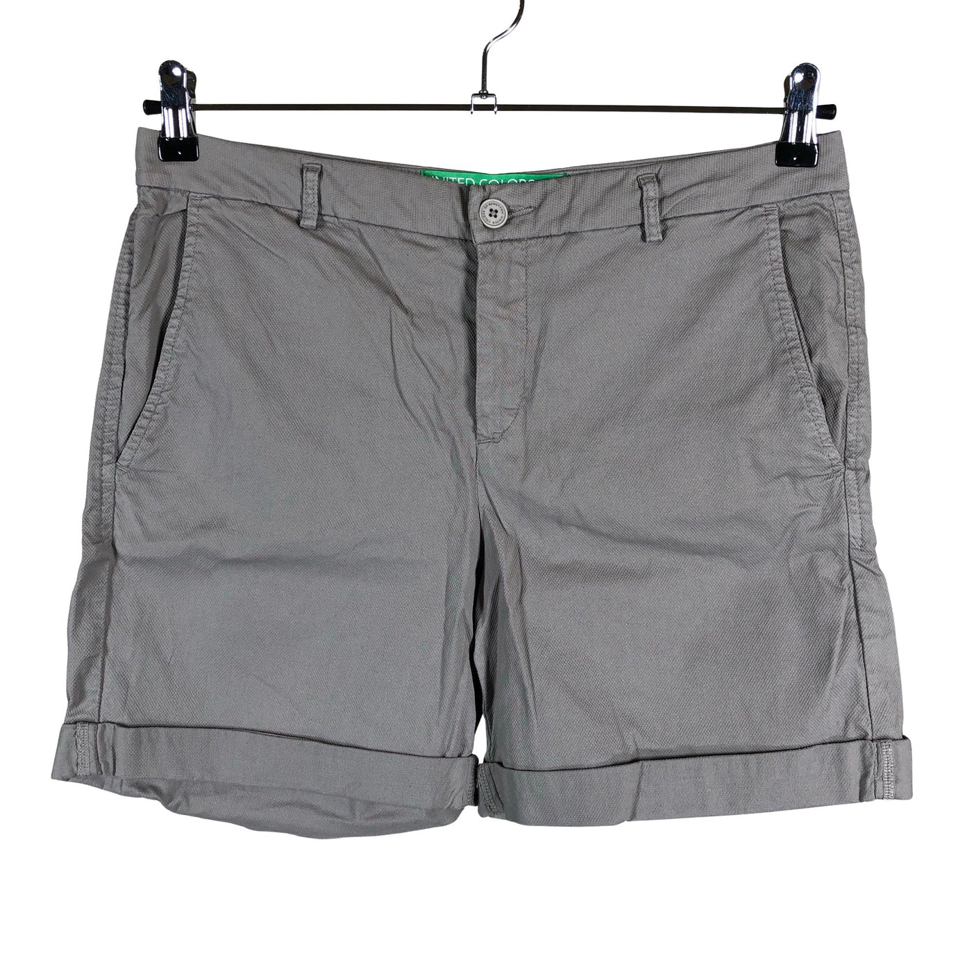 Unisex Benetton - Shorts, size 38 - Gray (1)