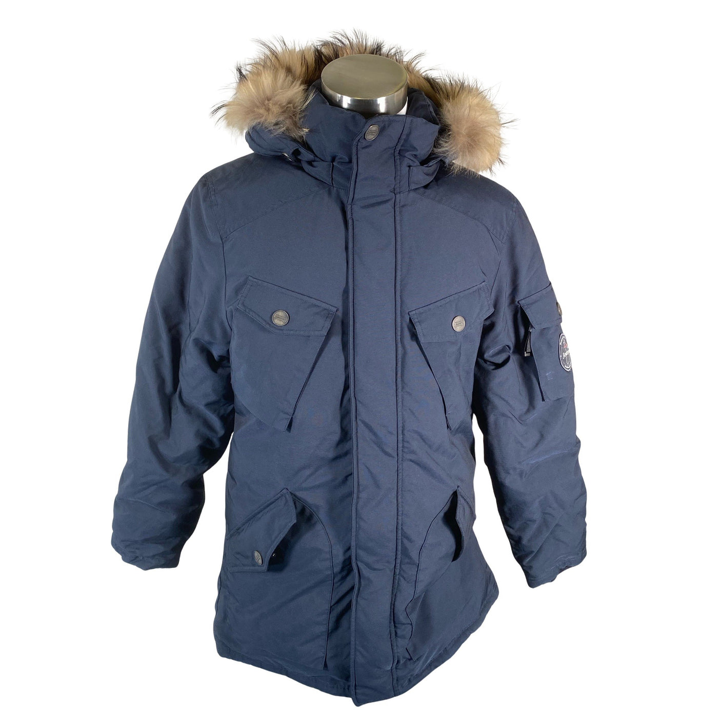 Unisex Joutsen - Down jacket, size M - Blue (1)