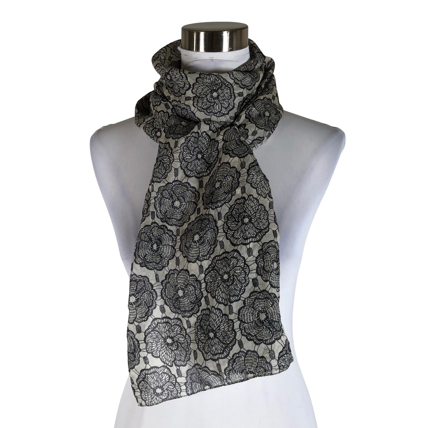Unisex Jackpot - Scarf, size Maxi - Gray (1)