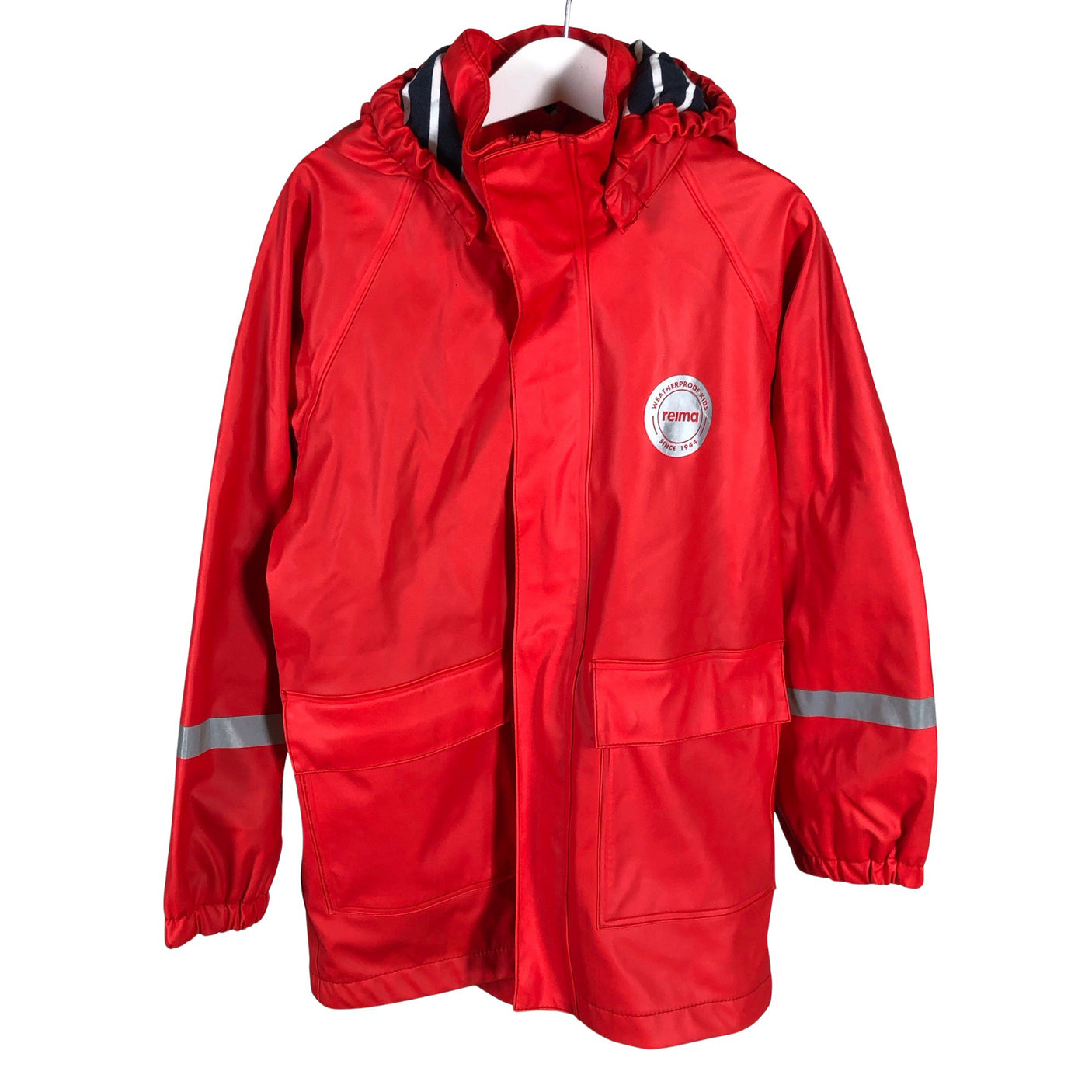 Unisex Reima - Rain jacket, size 116 - 122 - Red (1)