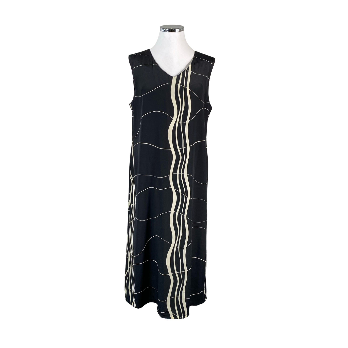 Unisex La Reine - Schiffon dress, size 44 - Black (1)