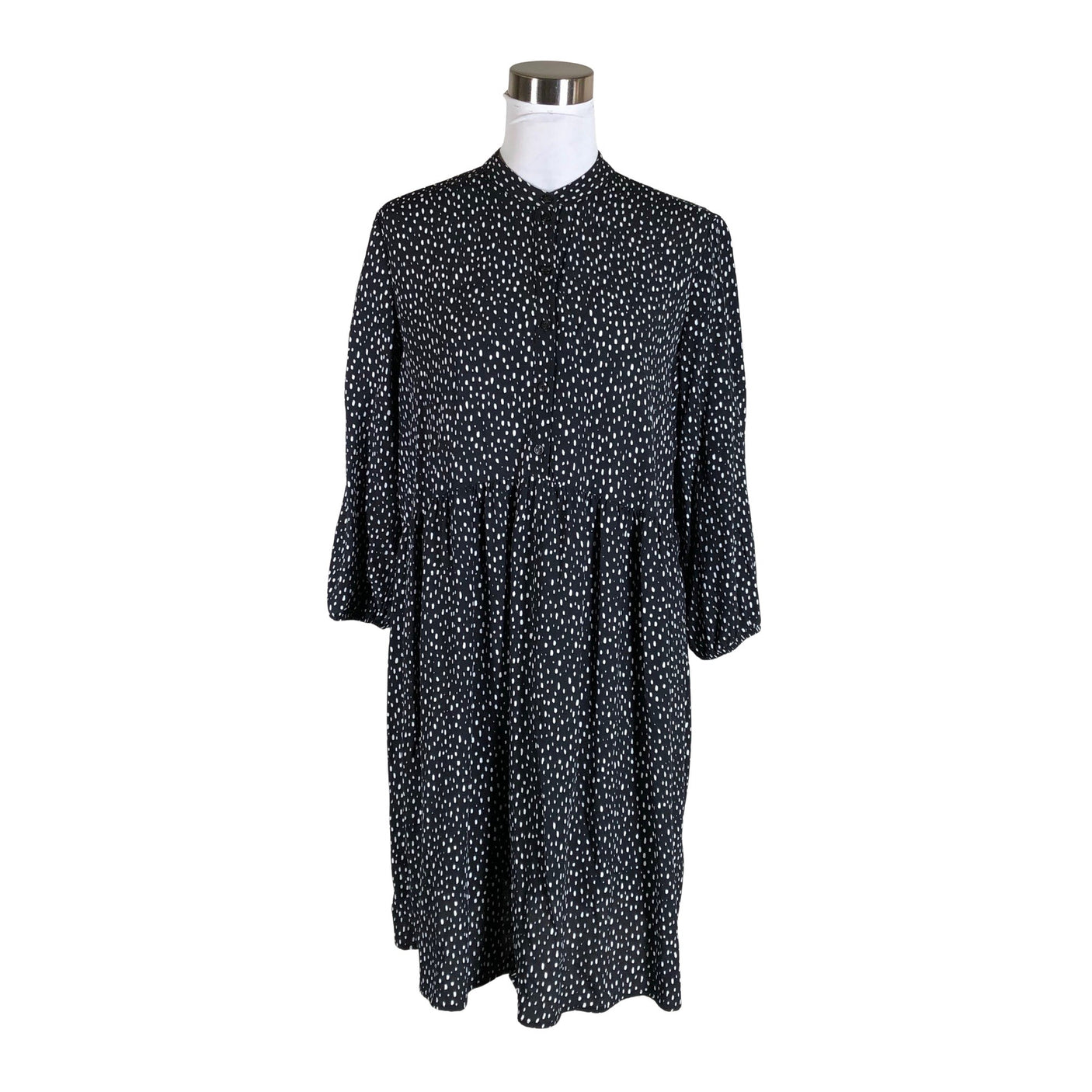 Unisex Esprit - Schiffon dress, size 38 - Black (1)