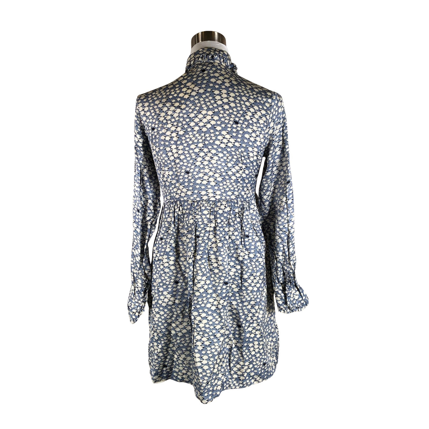 Unisex Paul & Joe - Schiffon dress, size 38 - Light blue (2)