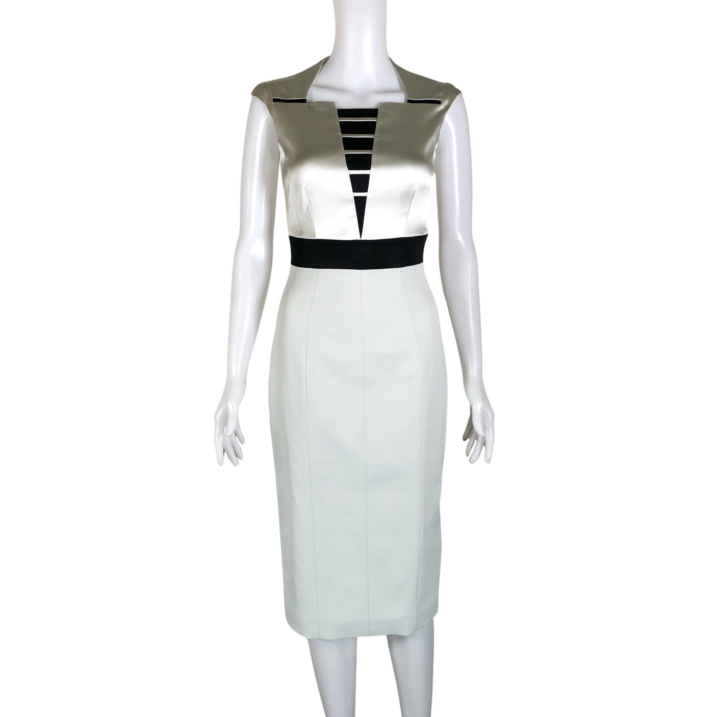Unisex Karen Millen - Sheath dress, size 34 - Gray (1)