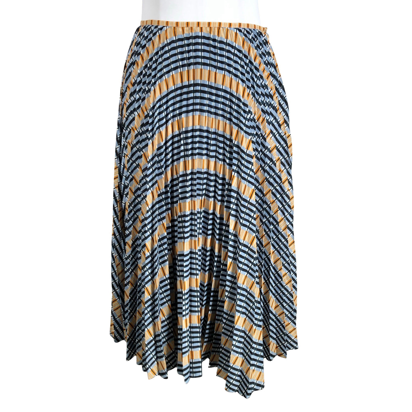 Unisex Samsoe&Samsoe - Pleated skirt, size 36 - Light blue (1)