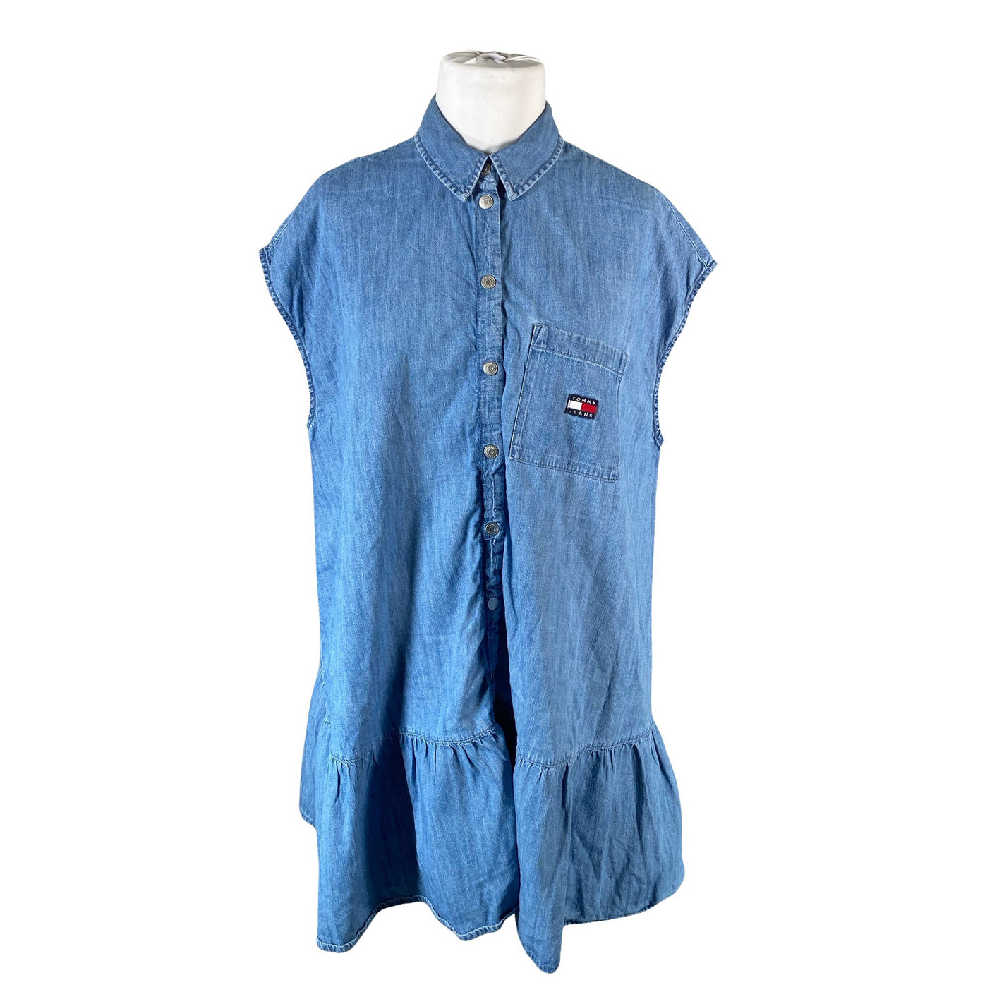 Unisex Tommy Jeans (Tommy Hilfiger) - Denim dress, size 48 - Blue (1)
