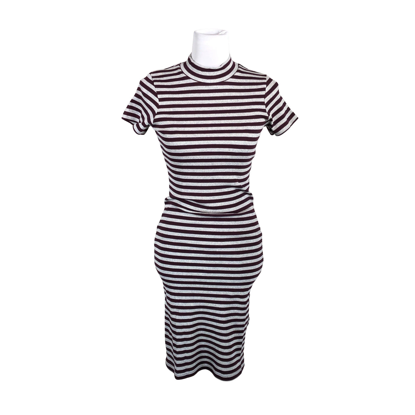 Unisex NOSH - Tricot dress, size 36 - Wine red (1)