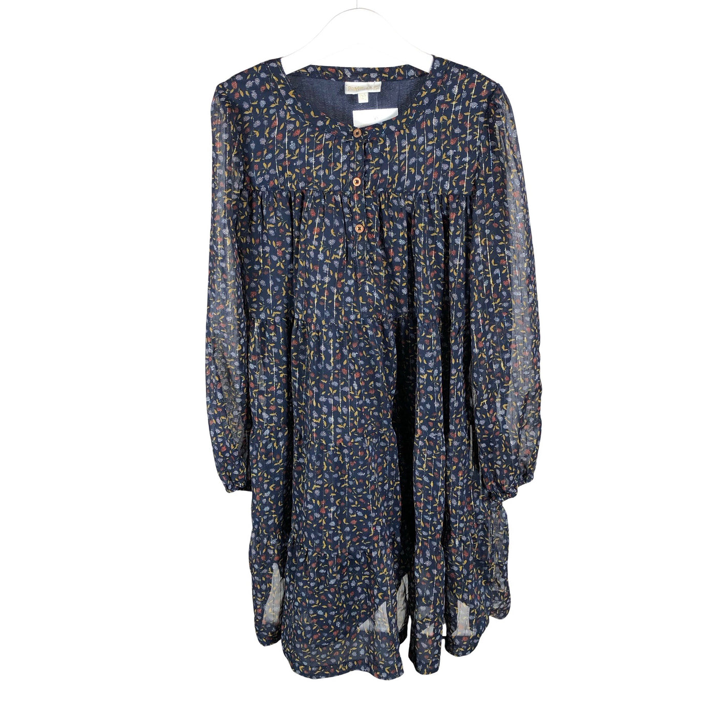 Unisex POMPdeLUX - Schiffon dress, size 134 - 140 - Blue (1)
