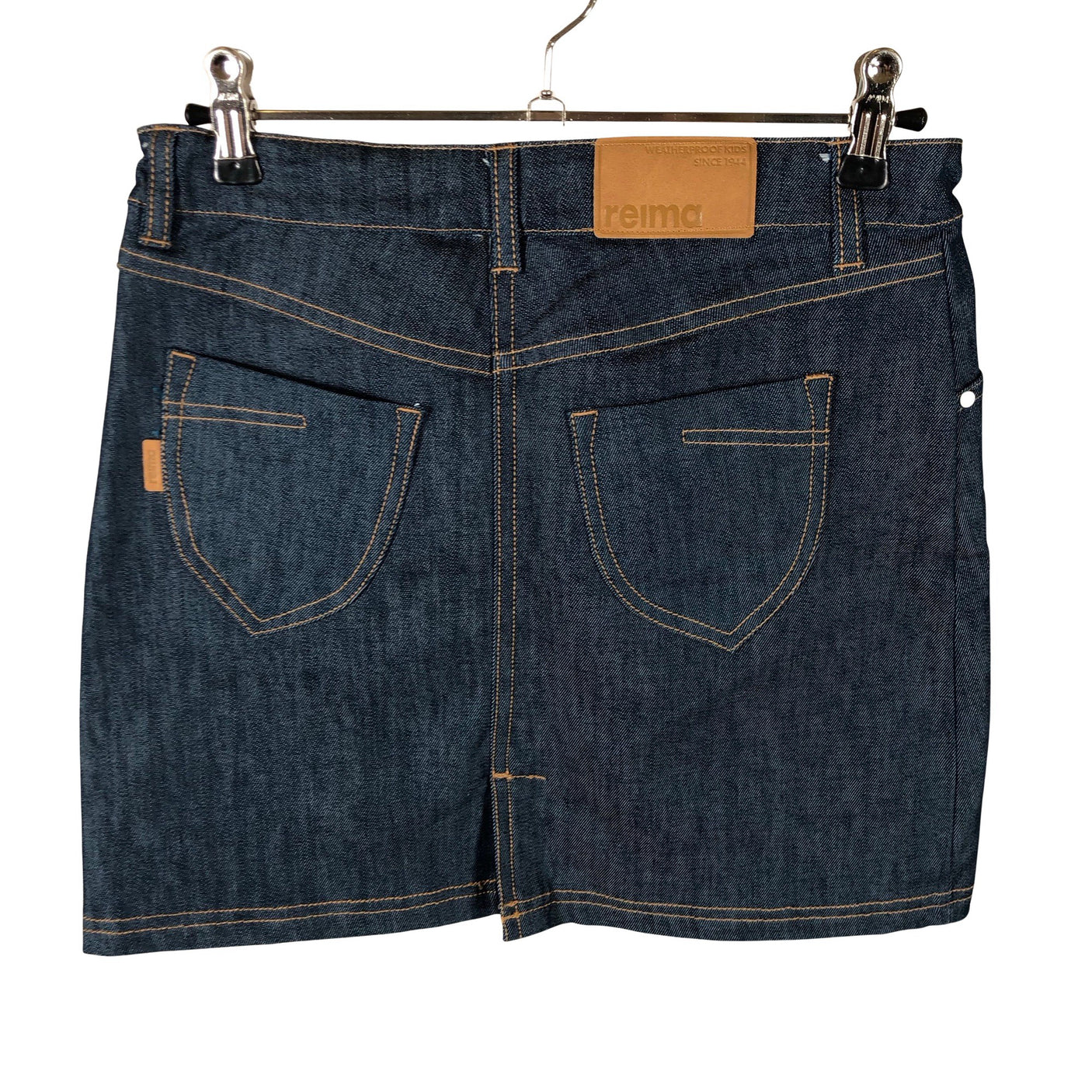 Unisex Reima - Denim skirt, size 140 - 146 - Blue (2)