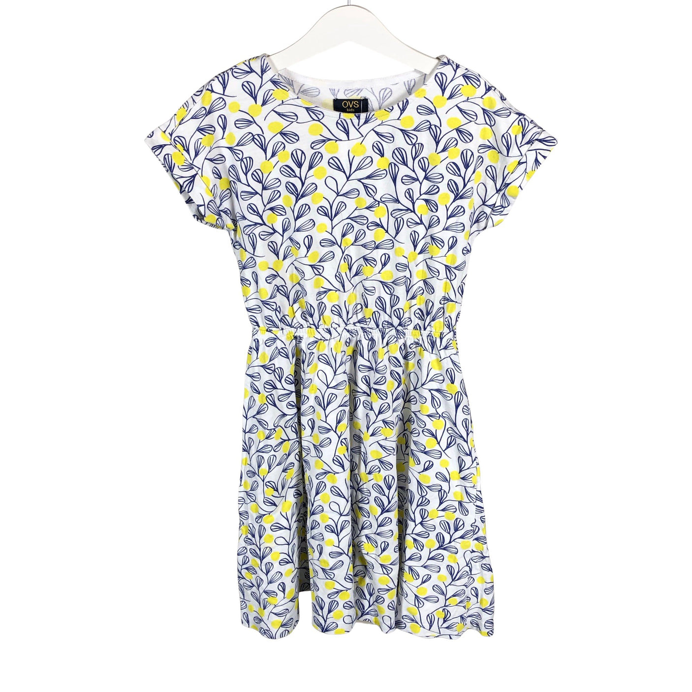 Unisex OVS - Tricot dress, size 134 - 140 - White (1)