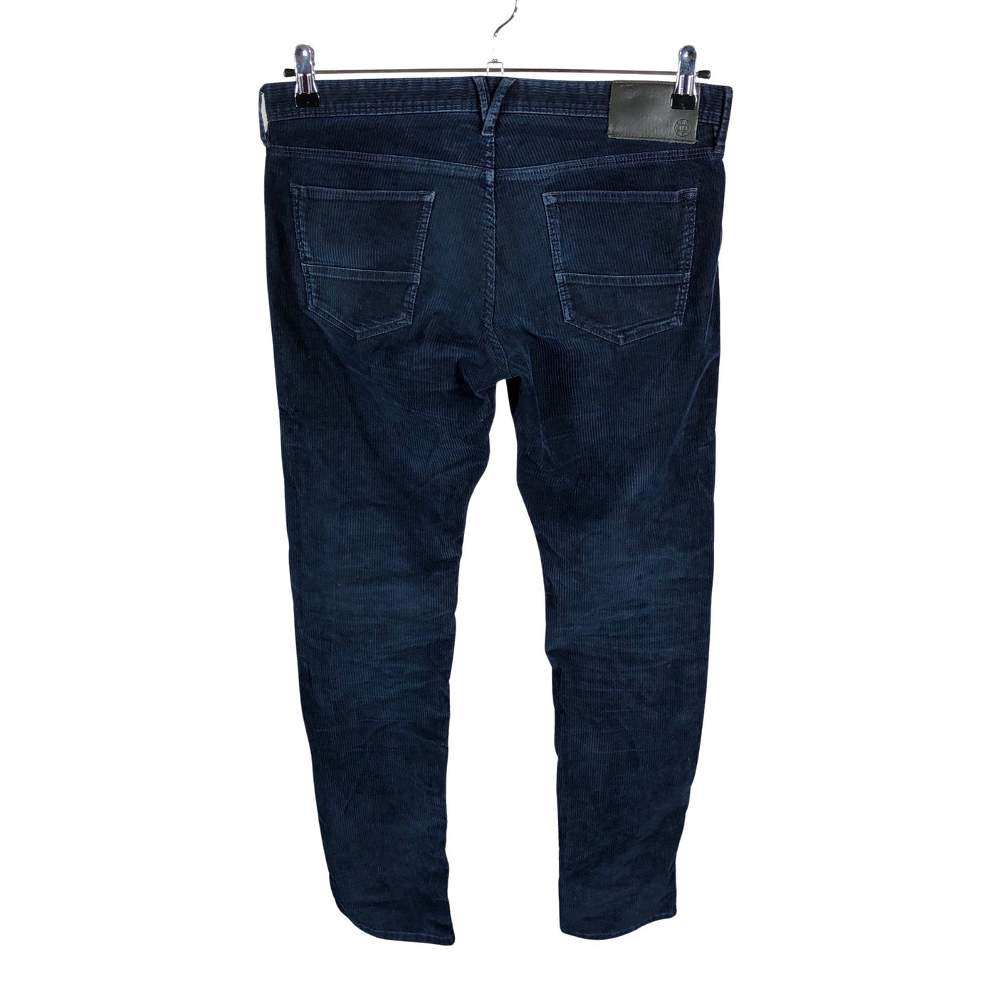 Unisex Massimo Dutti - Velvet pants, size M - Blue (2)