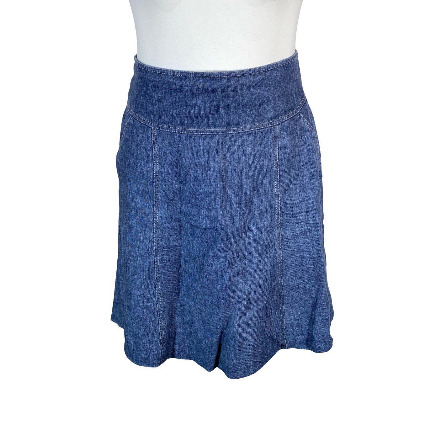 Unisex Andiata - Fabric skirt, size 42 - Blue (1)