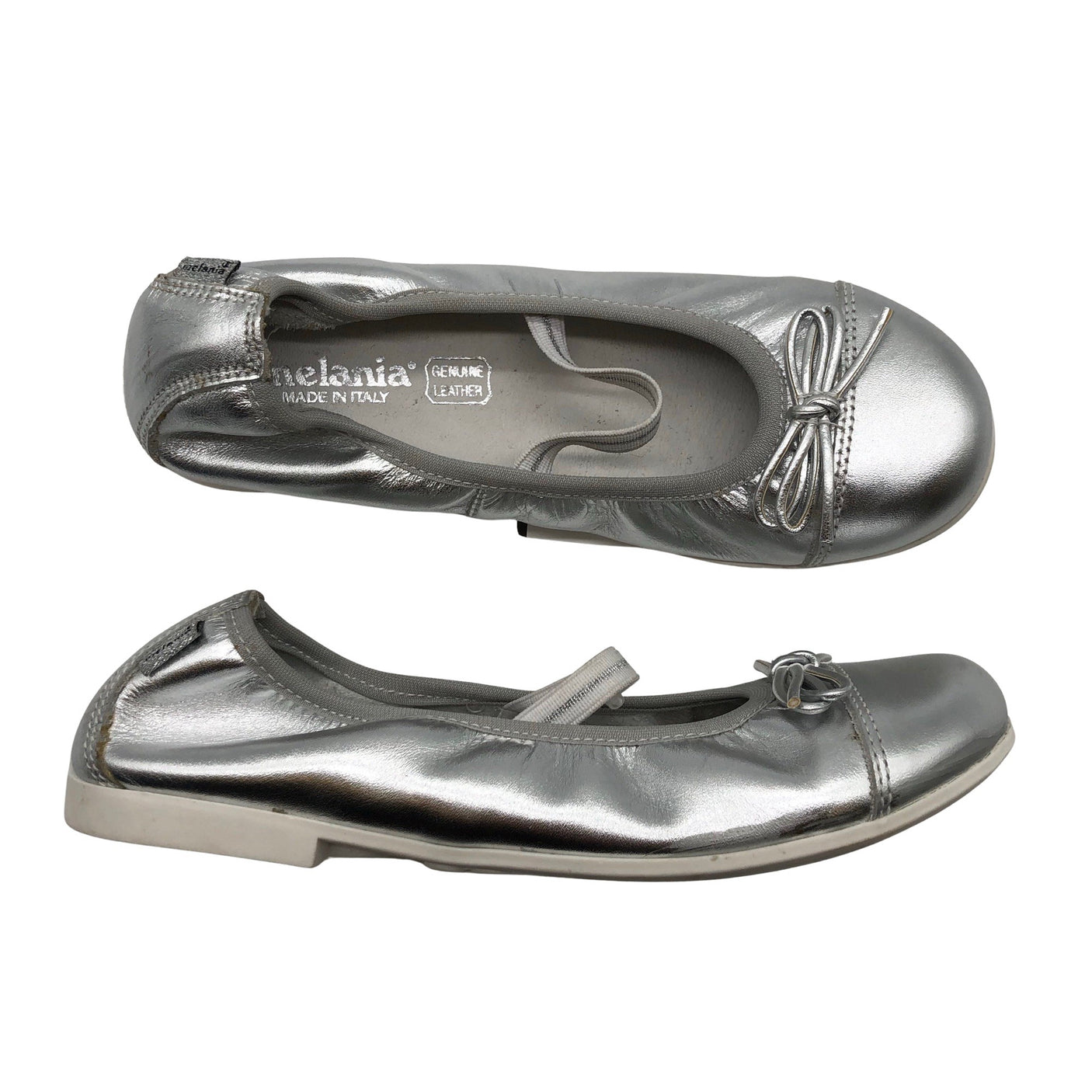 Unisex Melania - Ballerinas, size 33 - Silver (1)