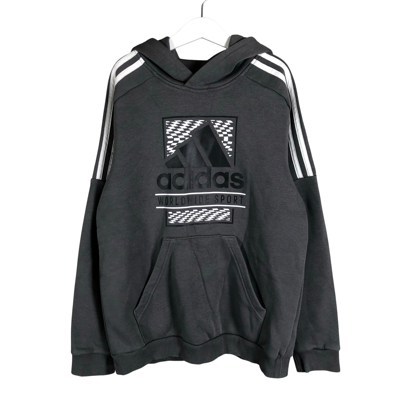 Unisex Adidas - Hoodie, size 146 - 152 - Gray (1)