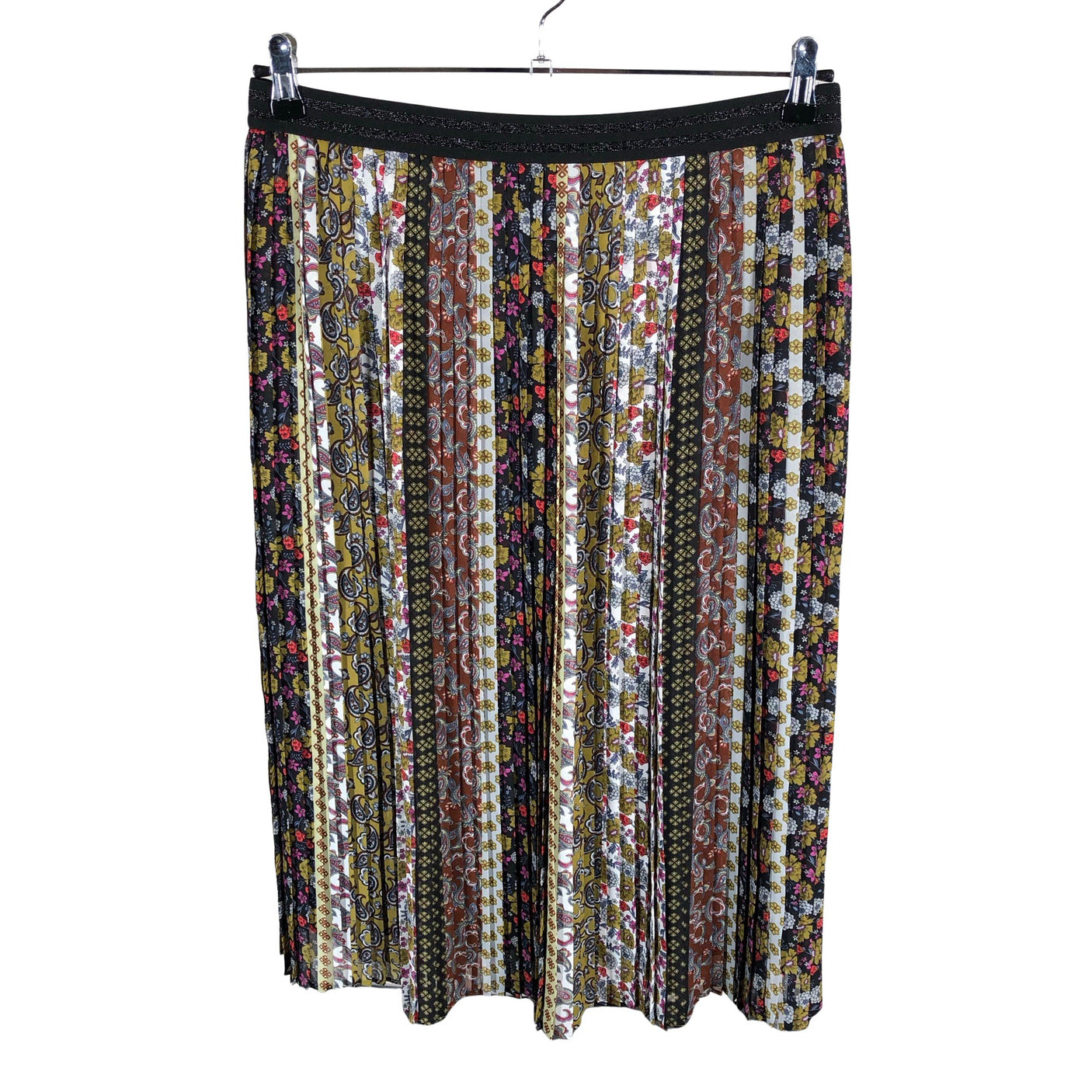 Unisex Gerry Weber - Fabric skirt, size 38 - Brown (1)