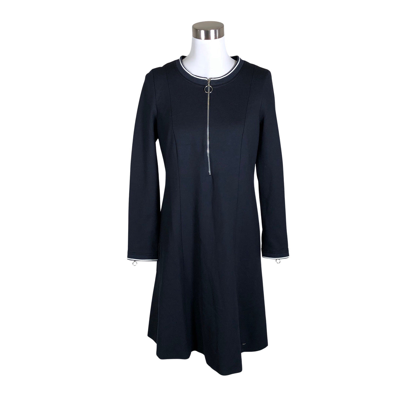 Unisex Taifun - Sweatshirt dress, size 40 - Black (1)