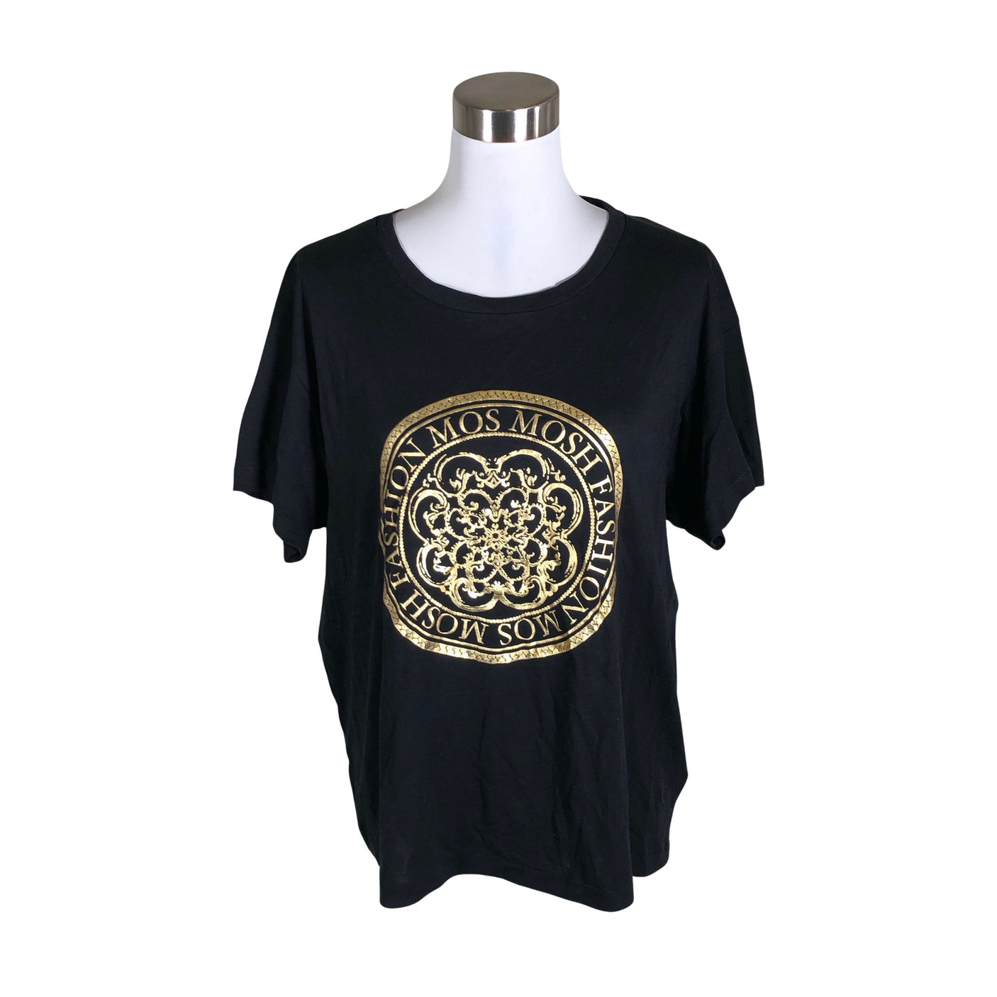 Unisex Mos Mosh - T-shirt, size 40 - Black (1)