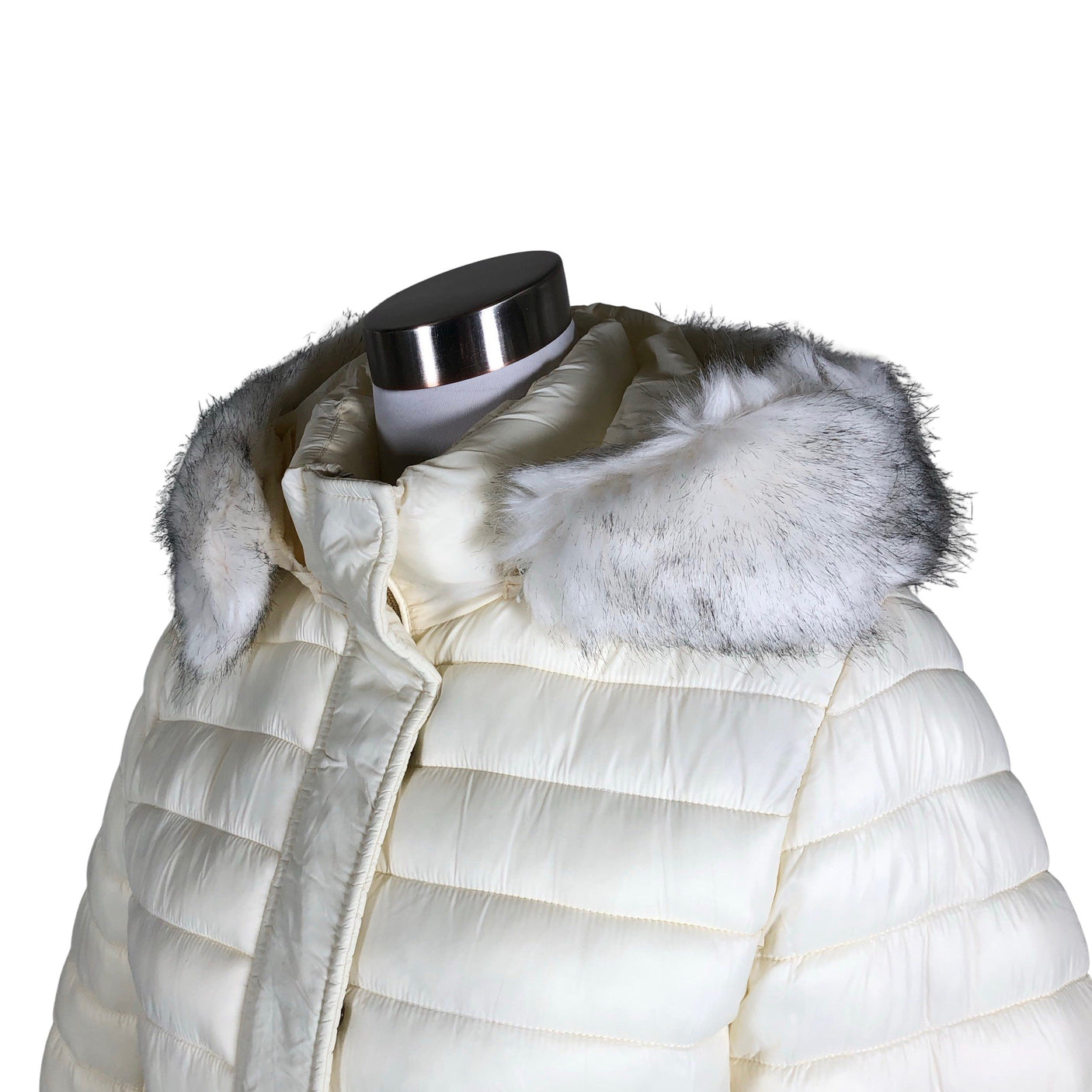 Unisex Romeo Gigli - Winter jacket, size 38 - Natural white (3)