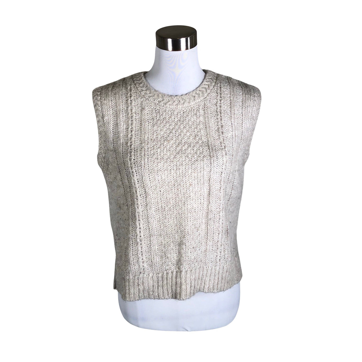 Unisex Noa Noa - Knit vest, size 36 - Gray (1)
