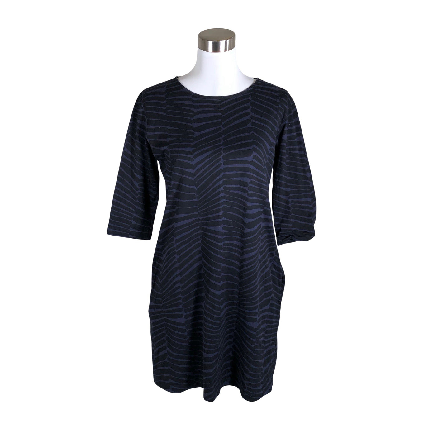 Unisex Marimekko - Tricot tunic, size 38 - Blue (1)