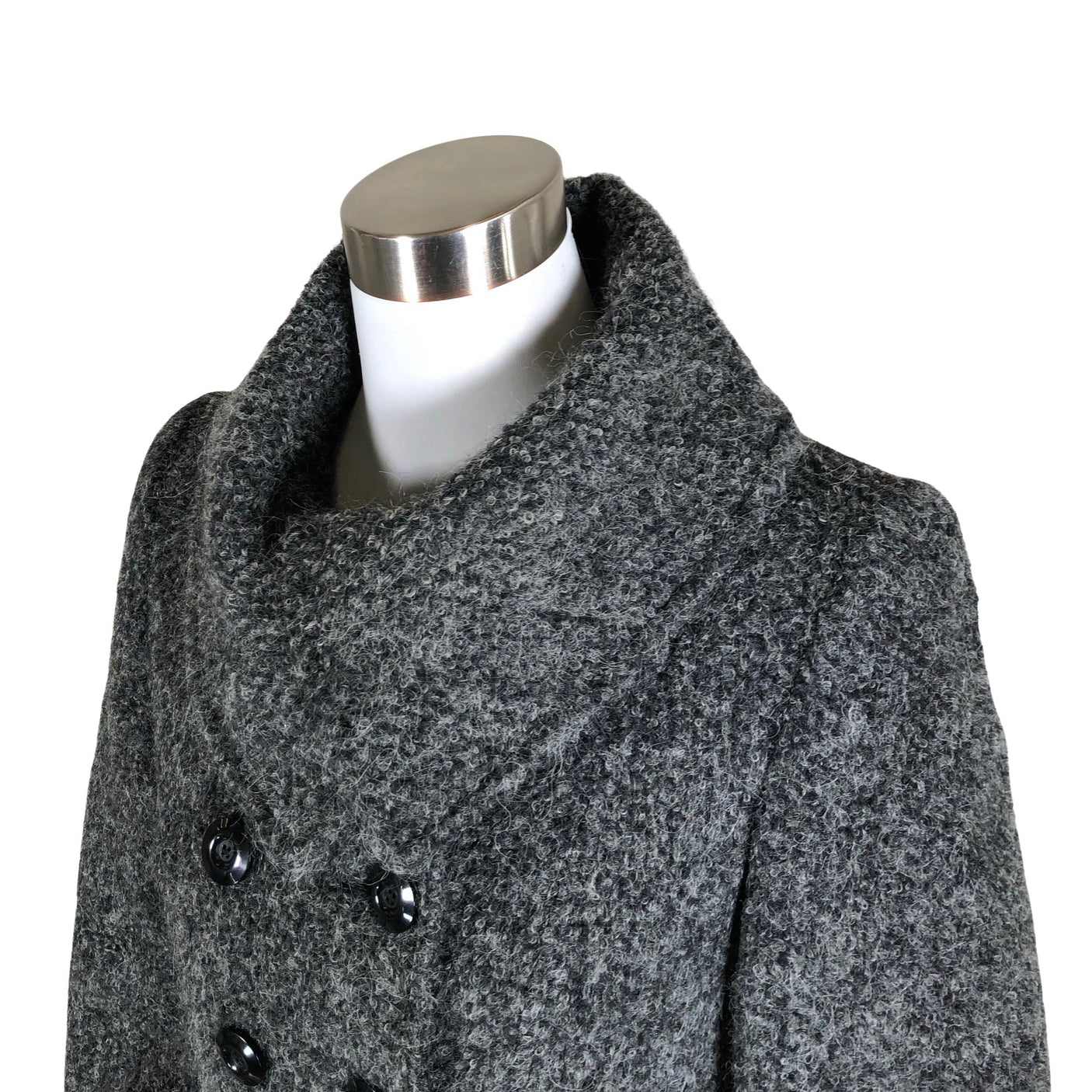 Unisex Manuela Conti - Wool coat, size 36 - Gray (3)