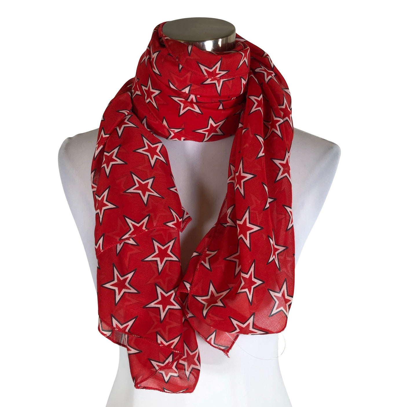 Unisex Tommy Jeans (Tommy Hilfiger) - Scarf, size Maxi - Red (1)