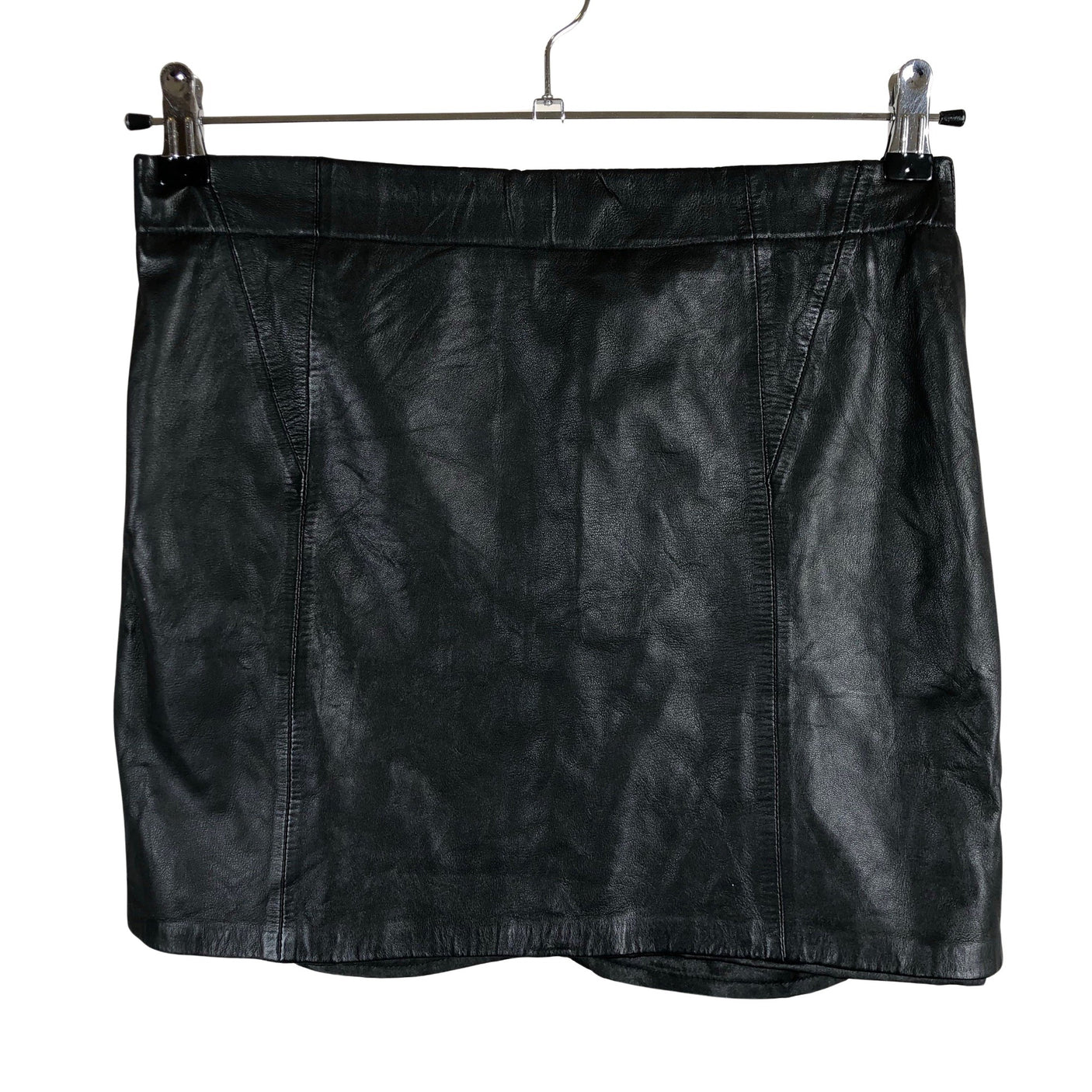Unisex Gestuz - Leather skirt, size 38 - Black (1)