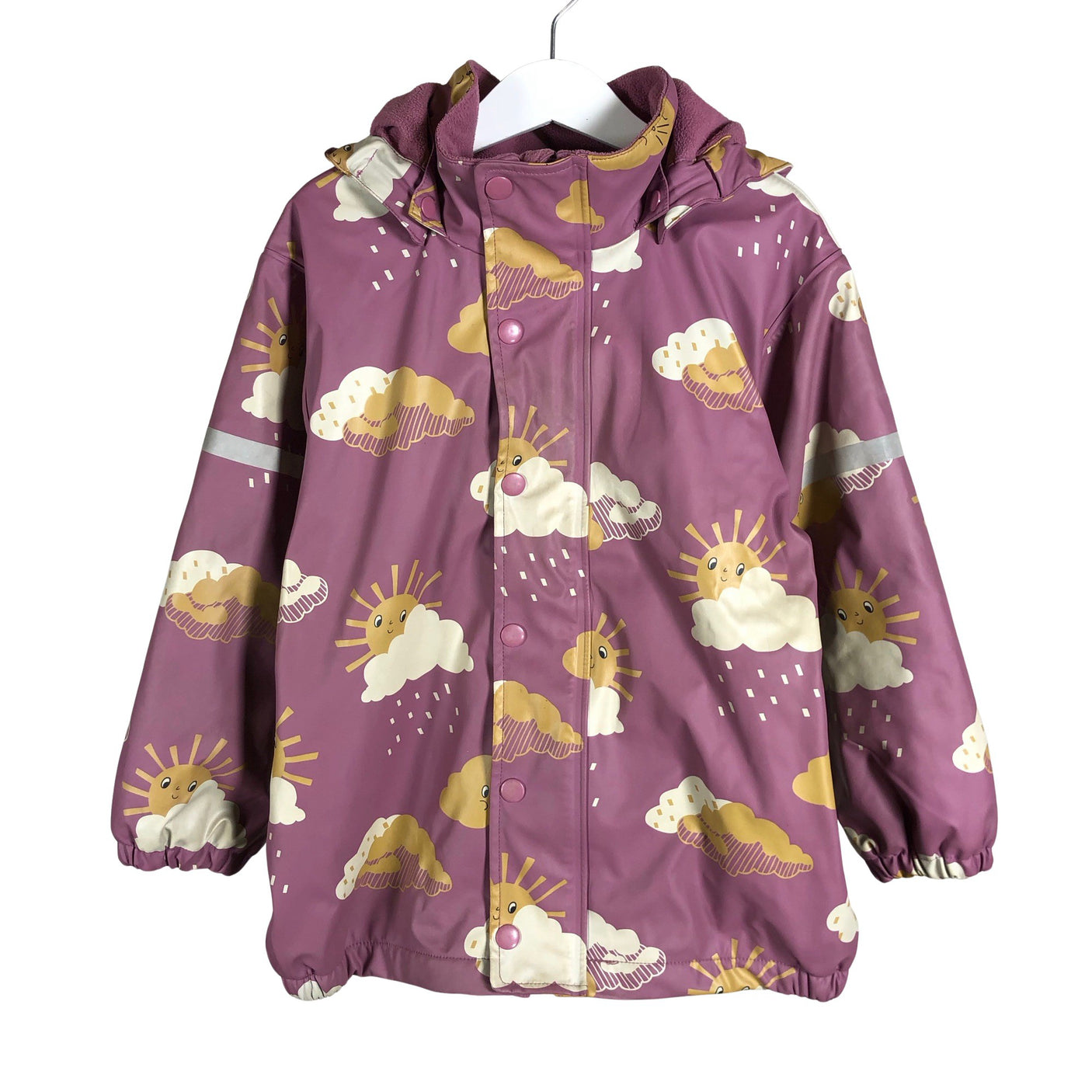 Unisex FIX by Lindex - Rain jacket, size 116 - 122 - Violet (1)