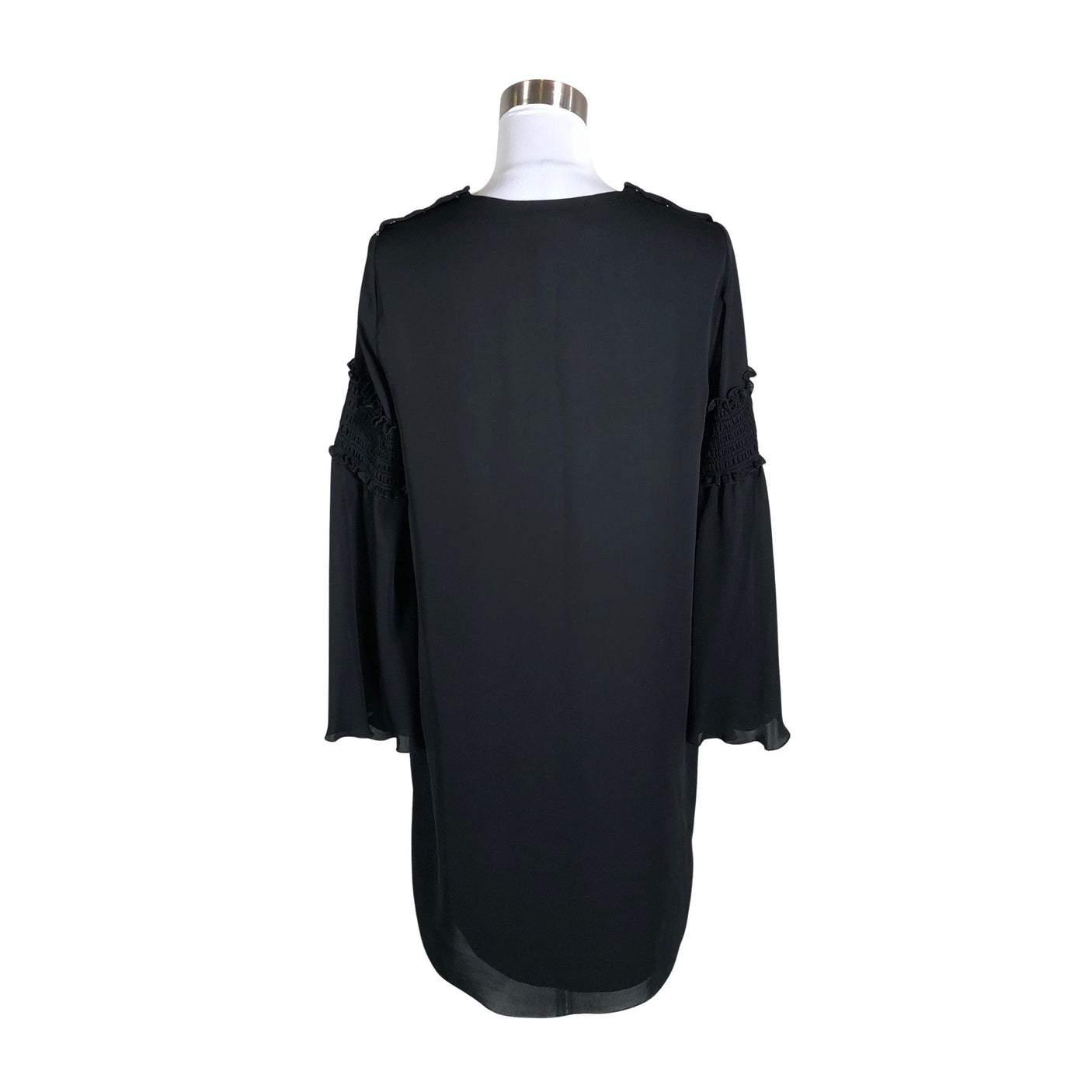 Unisex Sportmax - Schiffon dress, size 36 - Black (2)