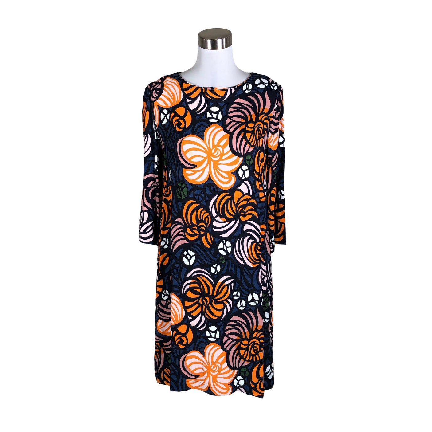 Unisex Marimekko - Schiffon dress, size 38 - Blue (1)