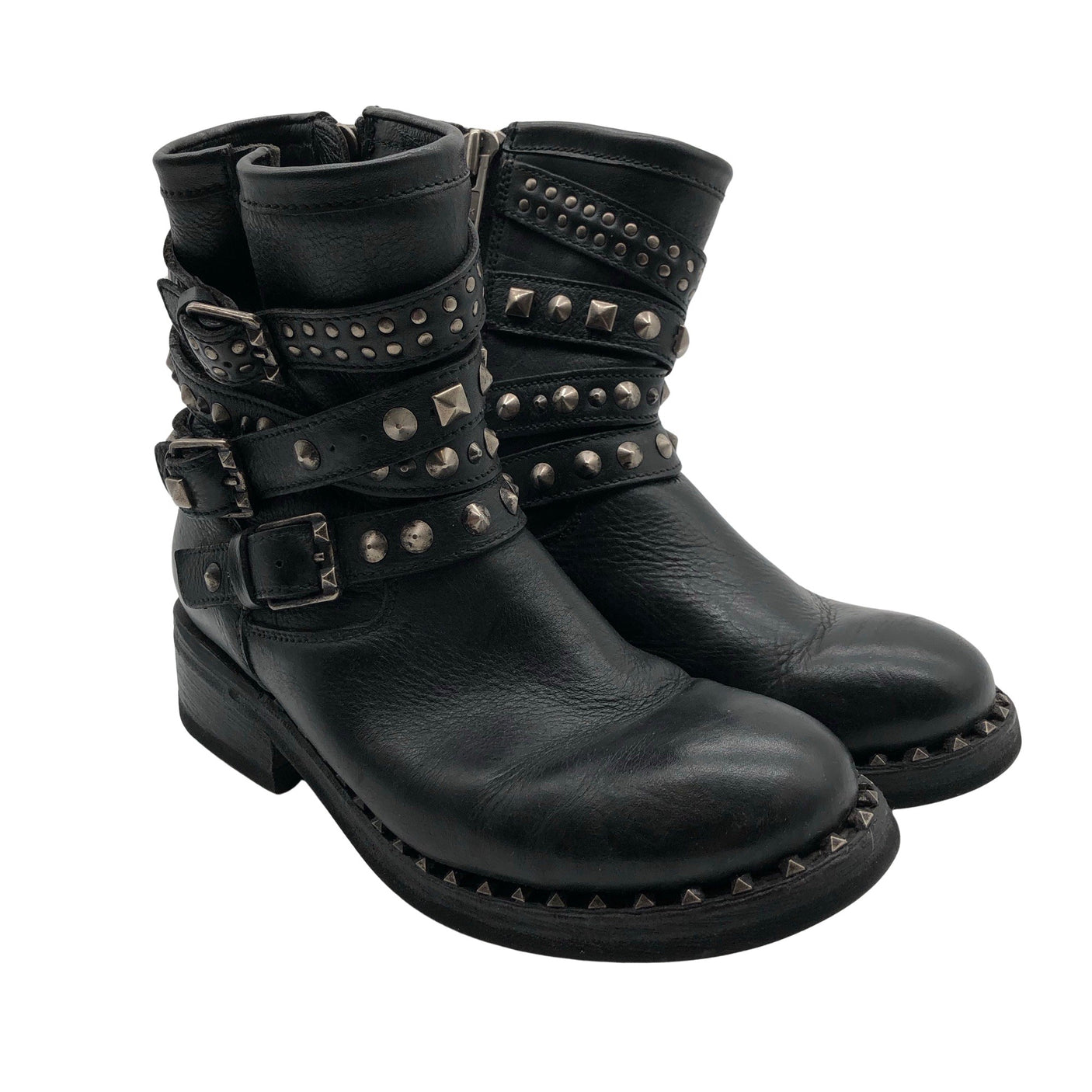 Unisex Ash - Ankle boots, size 39 - Black (2)