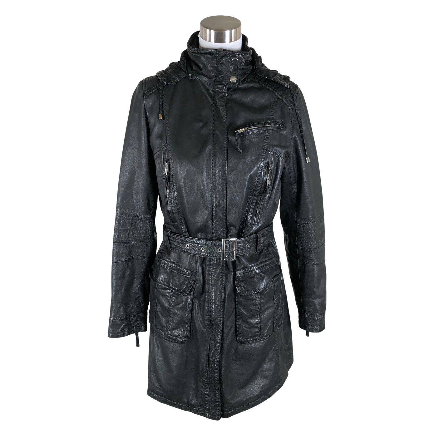 Unisex Jofama - Leather jacket, size 38 - Black (1)