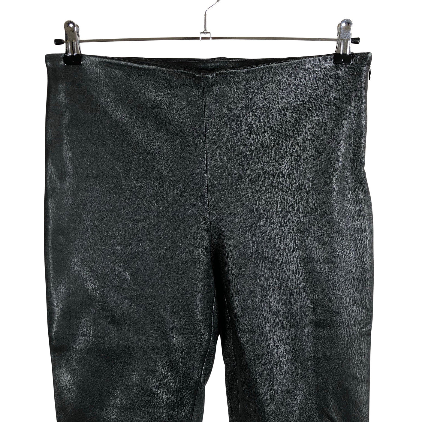 Unisex Summum Woman - Leather pants, size 42 - Black (3)