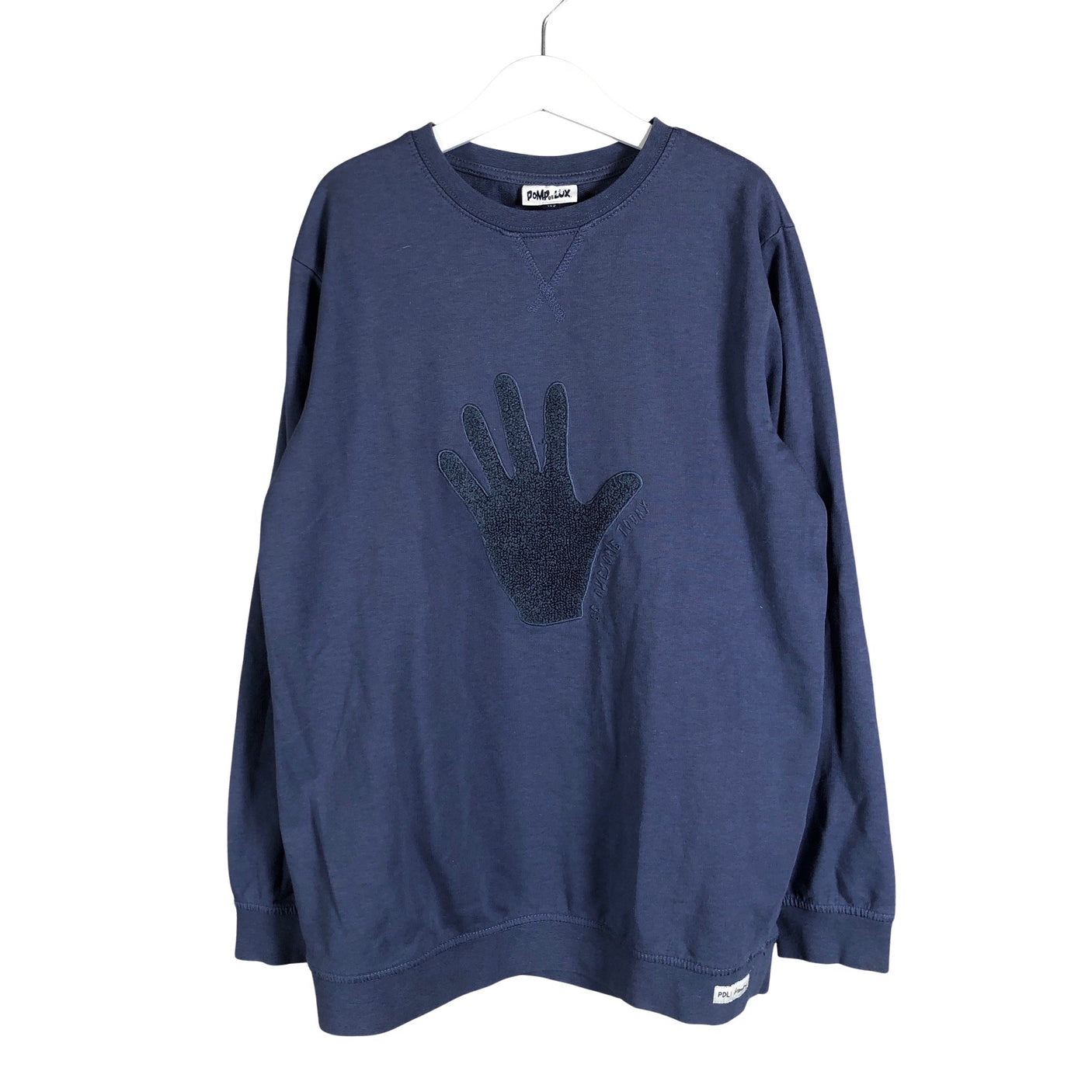 Unisex POMPdeLUX - Sweatshirt, size 146 - 152 - Blue (1)