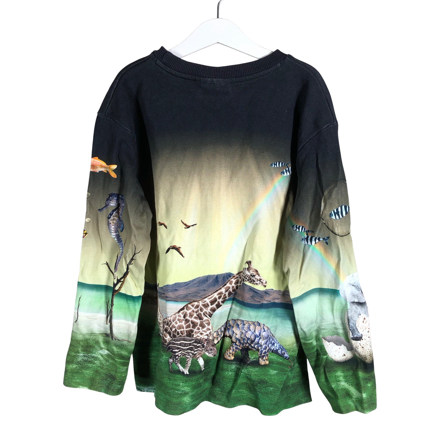 Unisex Molo Kids - Sweatshirt, size 122 - 128 - Black (2)