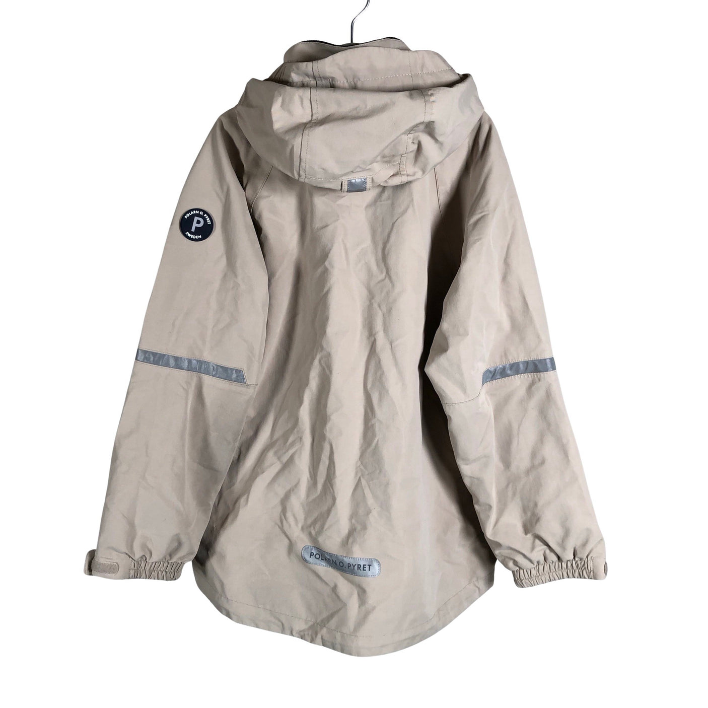 Unisex Polarn O. Pyret - Spring/Fall jacket, size 134 - 140 - Beige (2)