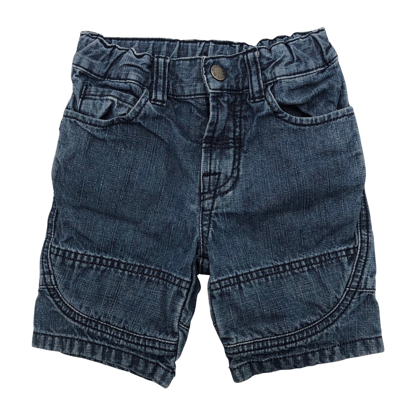 Unisex Polarn O. Pyret - Denim shorts, size 68 - 74 - Blue (1)