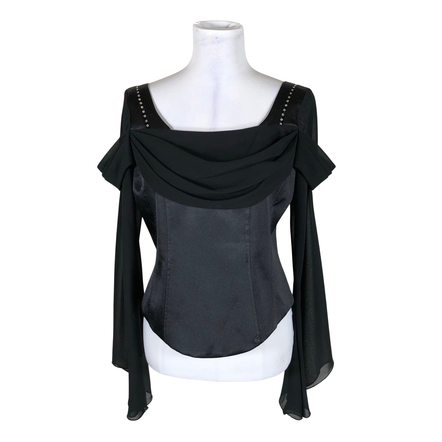 Unisex Creatif Paris - Party shirt, size 38 - Black (1)