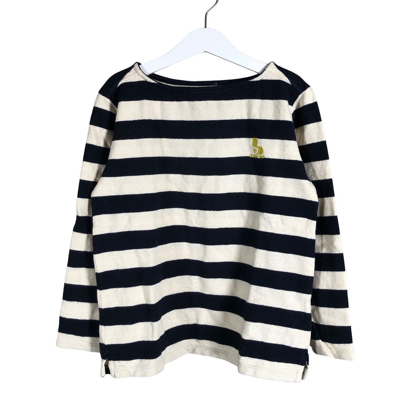 Unisex Bonpoint - Tricot shirt, size 128 - 134 - White (1)