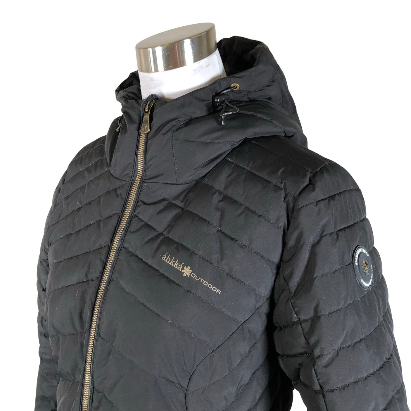 Unisex Áhkká - Down jacket, size 40 - Black (3)