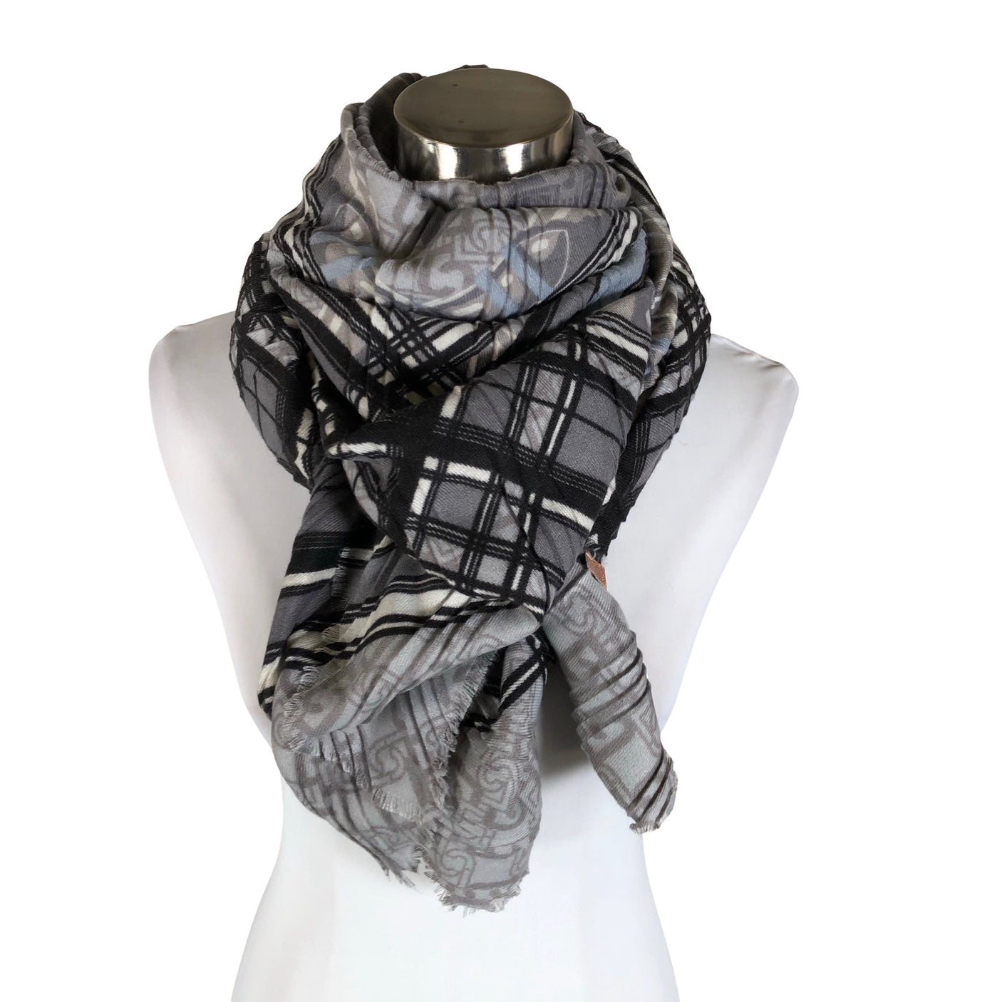 Unisex Liu Jo - Scarf, size Maxi - Gray (1)