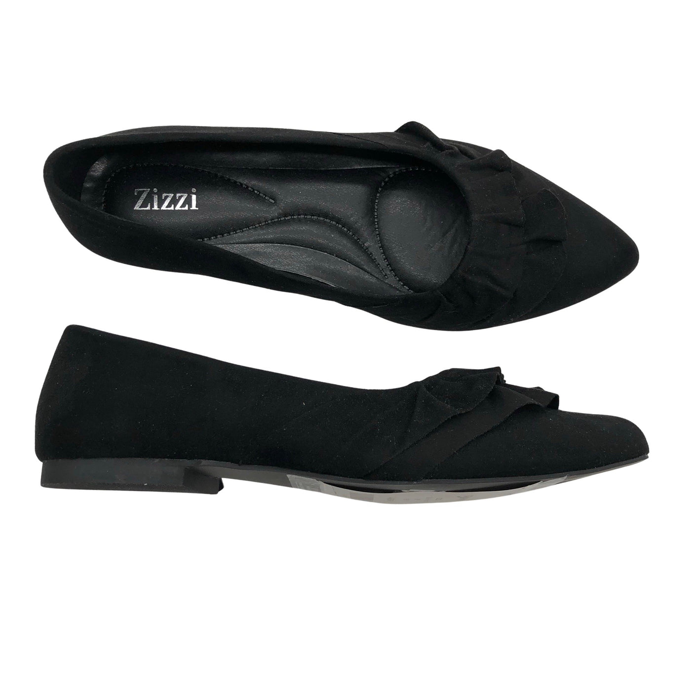 Unisex Zizzi - Ballerinas, size 39 - Black (1)