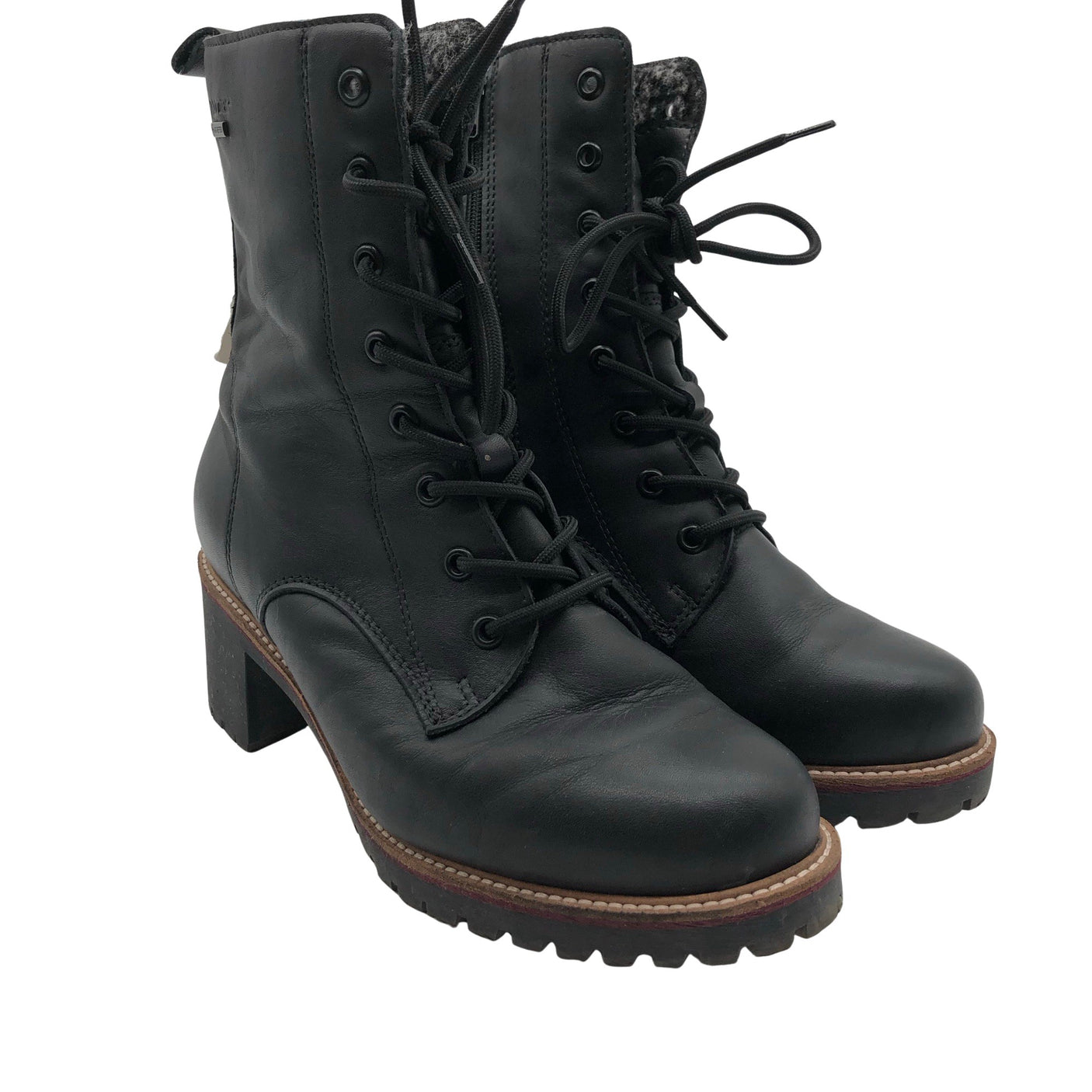 Unisex Pomar - Ankle boots, size 38 - Black (2)